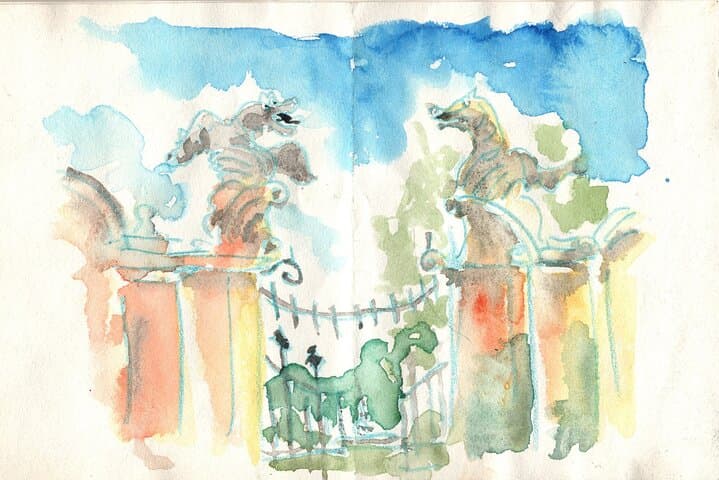 secret garden and the two dragons