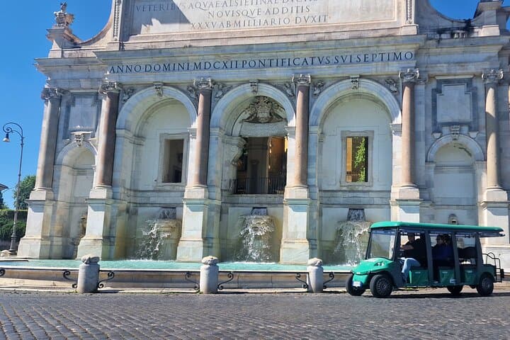 Enjoy a peaceful drive through the hills of Rome