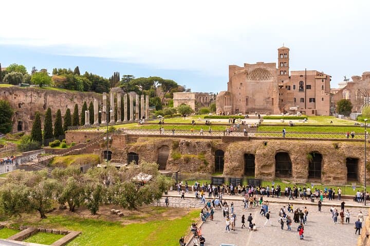 Walk among the ruins of ancient government buildings and open-air markets while listening to tales of what life was like for ancient Romans