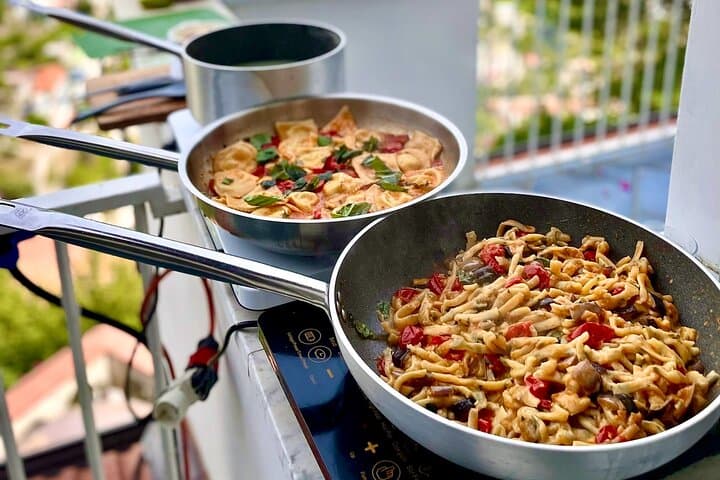 Scialatielli and Ravioli