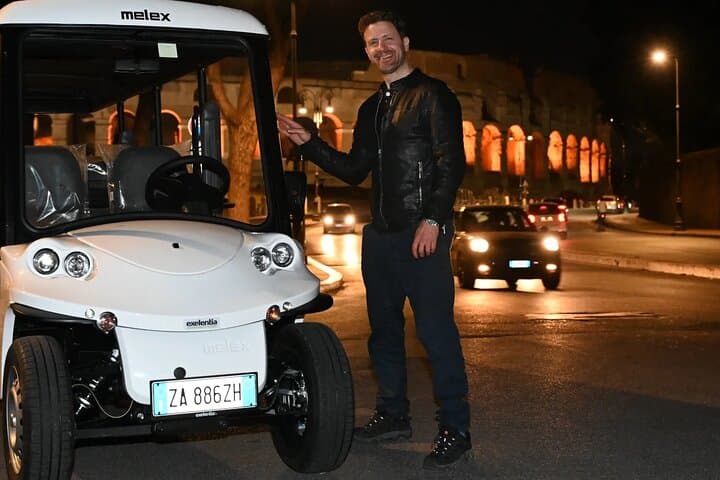 Exploring Rome on a Golf Cart