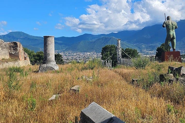 Naples to Pompeii : Pompeii with transport Guided Tour and skip line