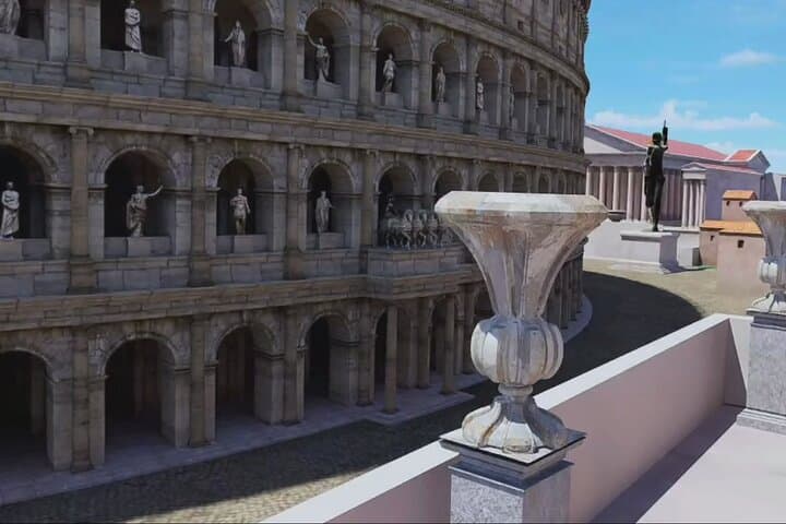 Visit of the Colosseum, Forum, Palatine Hill and Virtual Reality (VR)