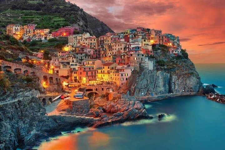 Cinque Terre Boat Tour with Aperitif