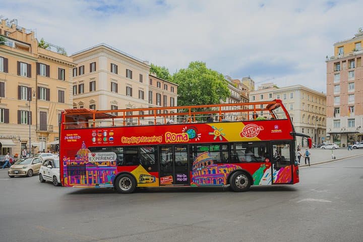 City Sightseeing Rome Hop-On Hop-Off Bus Tour
