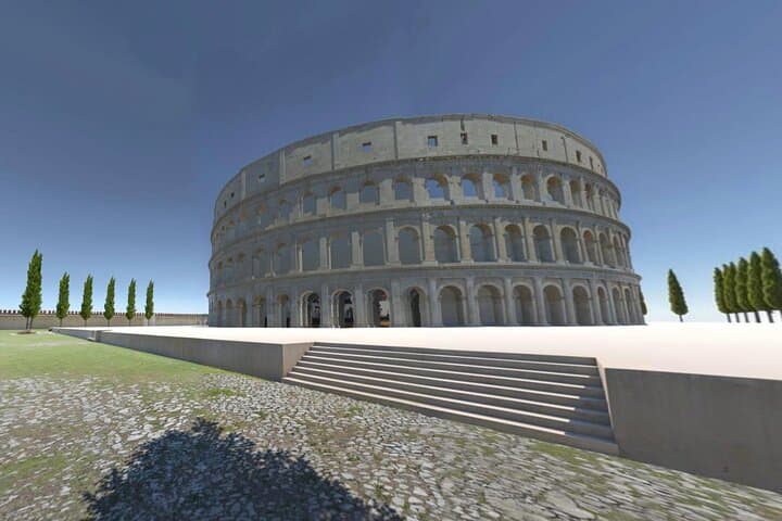 Guided tour of the Verona Arena with Virtual Reality