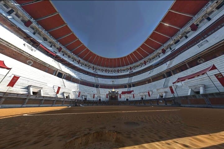 Guided tour of the Verona Arena with Virtual Reality