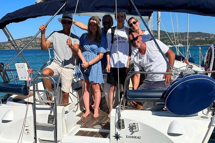 From Cannigione: Sailboat Tour in La Maddalena Archipelago