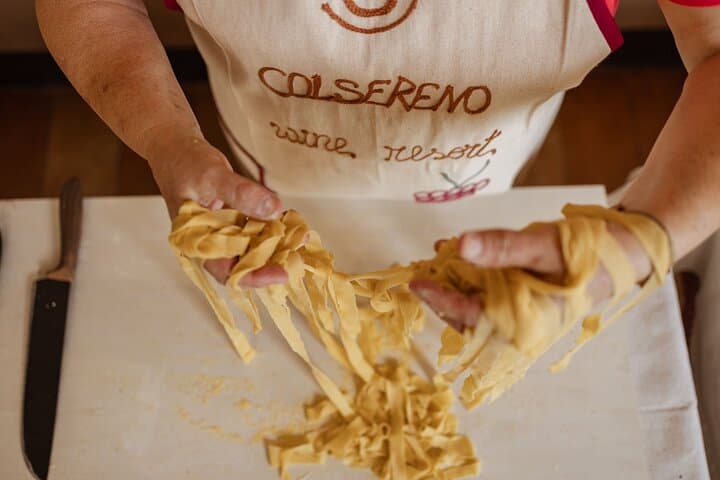 From Pienza Pasta Class with Brunello Wine Tasting and Lunch