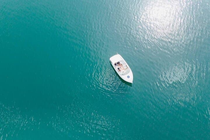 Our boat, Lake Como