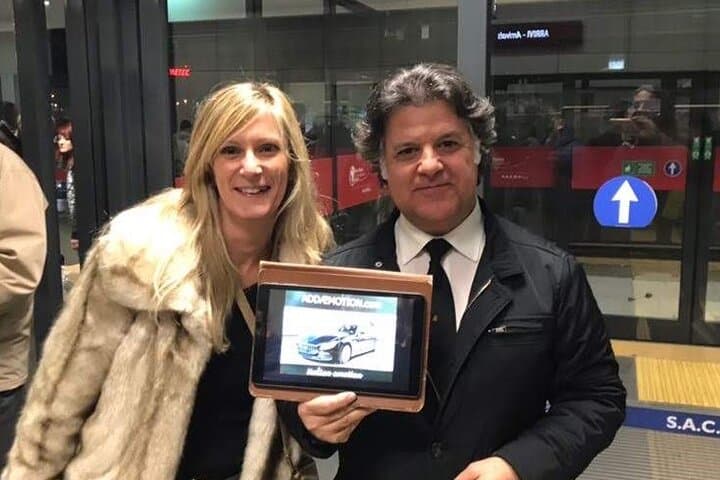 Milan Malpensa airport transfer to Como City Transfer sedan car