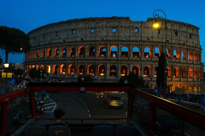 Stunning views at the Colosseum
