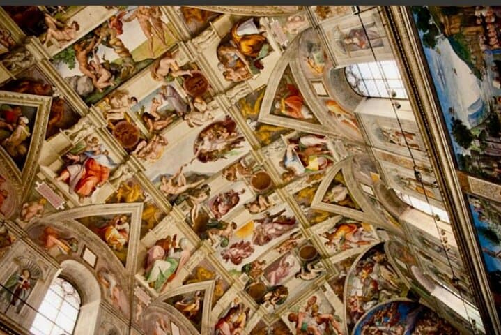 inside Sistine chapel
