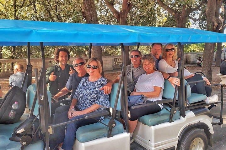 Rome Private Highlights Golf Cart Tour with Gelato