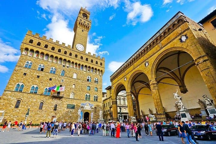 Out of town trip with van and private driver Florence and Pisa from Rome