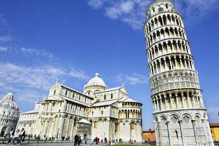 Out of town trip with van and private driver Florence and Pisa from Rome