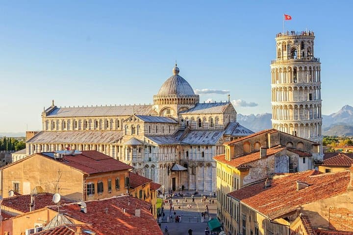 Out of town trip with van and private driver Florence and Pisa from Rome