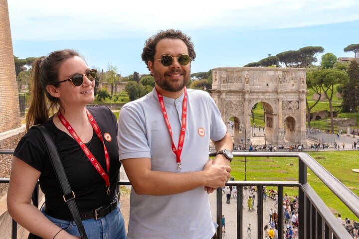 This is the biggest triumphal arch in Rome! This 70ft high arch celebrates Emperor Constantine’s victory over Maxentius and the legalization of Christianity in Ancient Rome.