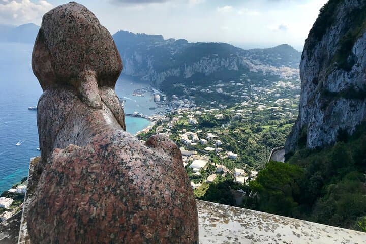 Sphinx at San Michele villa