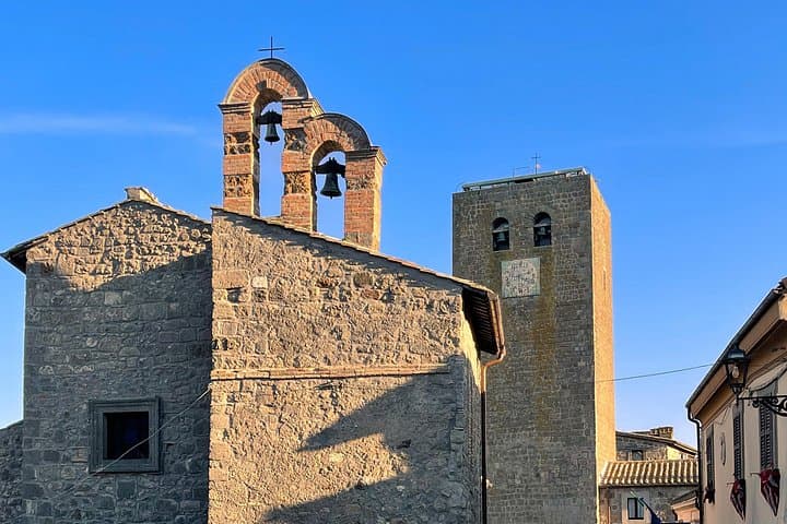 The mysterious Torre dell'orologio in Bassano in Teverina