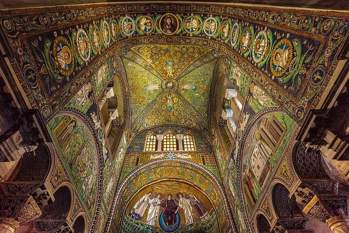 apse of the church of St Vitale
