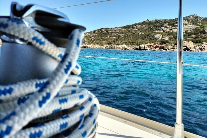 From Cannigione: Sailboat Tour in La Maddalena Archipelago