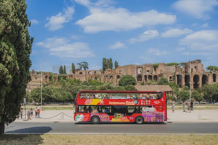 Transfer from Civitavecchia by train with Rome HopOnHopOff Option