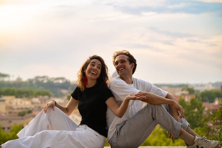 a couple in rome