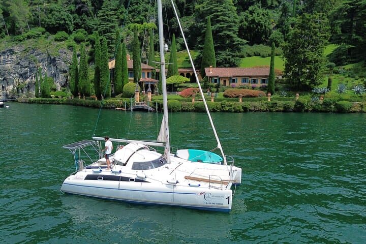 Catamaran Como Lake Experience