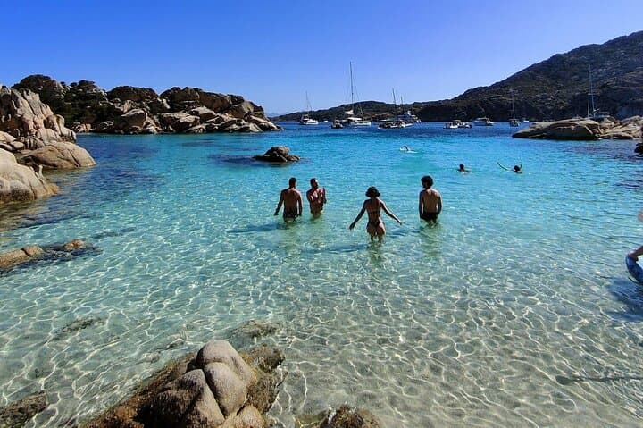Hiking to Cala Coticcio in Caprera with aperitif