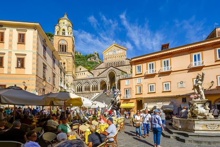 Full Day Small Group Amalfi Coast Tour from Salerno