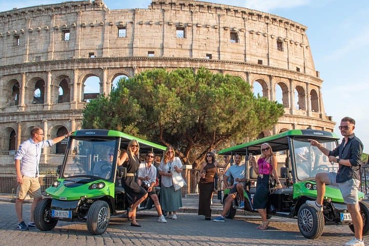 Explore, laugh, and make memories on your Rome golf cart adventure.