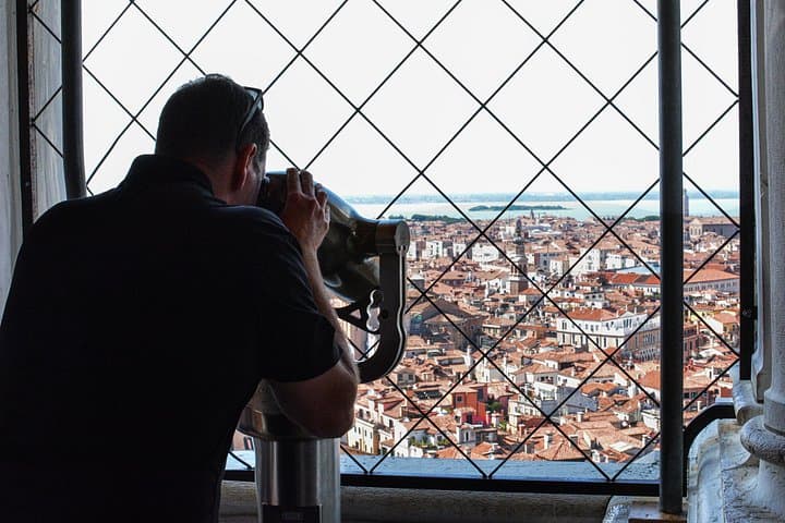Bell Tower Priority Entry & Rialto Bridge Walking Tour of Venice