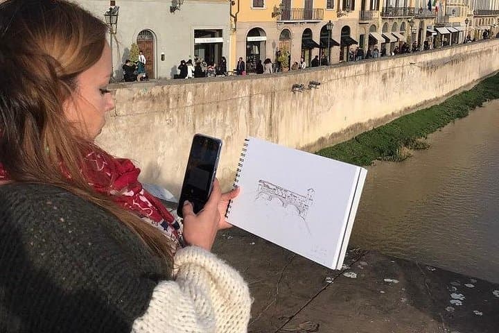 Private Sketching Activity in Florence