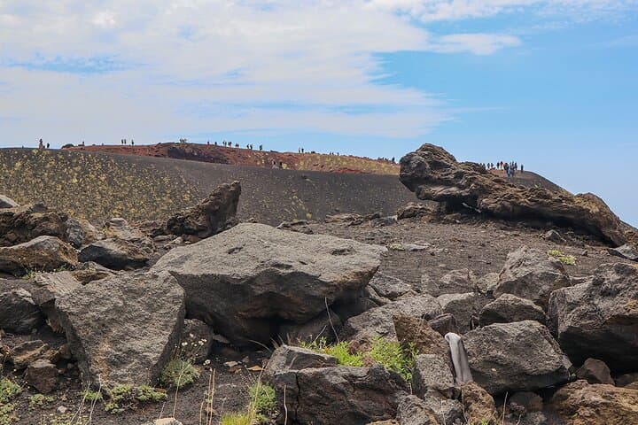 From Cefalù: Etna and Taormina - full day
