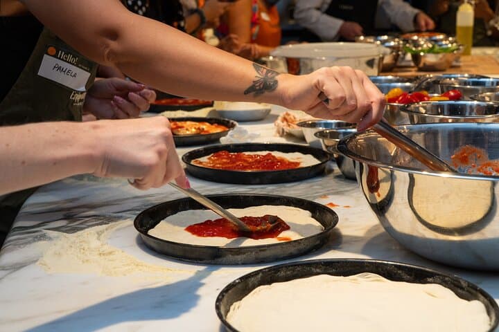 Pizza, Gelato & Suppli Cooking Class by Colosseum