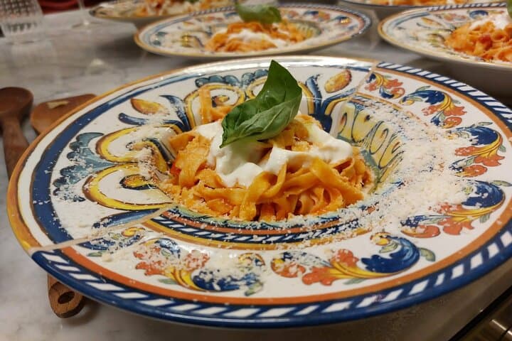 SECRET SAUCE! FUN Pasta & Gelato class Wine/Oil Tasting Vatican