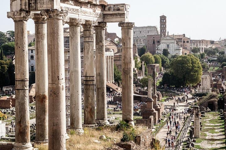 Small group Colosseum with Arena Floor, Palatine Hill & Forum Tour
