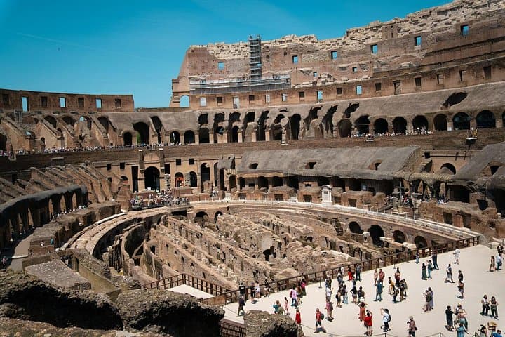 Small group Colosseum with Arena Floor, Palatine Hill & Forum Tour