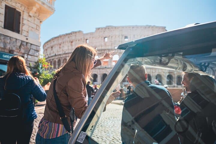 Rome: Private Golf Cart Tour