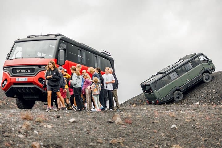 Sunset Etna North qt 3000 mt and Craters 2002 Bus 4x4 Easy Trek