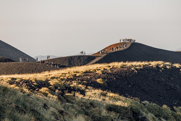 Sunset Etna North qt 3000 mt and Craters 2002 Bus 4x4 Easy Trek