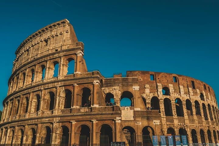 Colosseum in the evening
