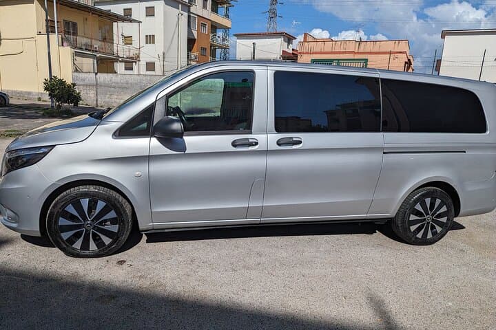 Private transfer from Naples to Rome city centre or Fiumicino