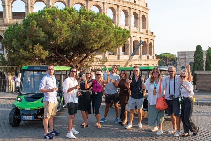 Just you, your group, and the open Roman road!