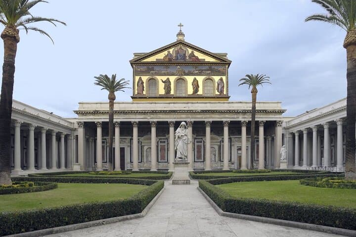 Rome: Visit the Main Papal Basilicas with Private Driver