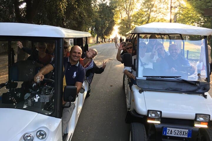 Rome Private Golf Cart tour of Catacomb and Ancient Appian Way
