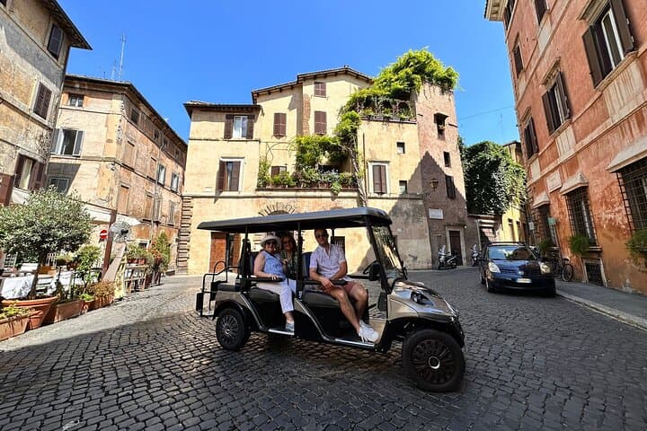 Rome Private Golf Cart tour of Catacomb and Ancient Appian Way