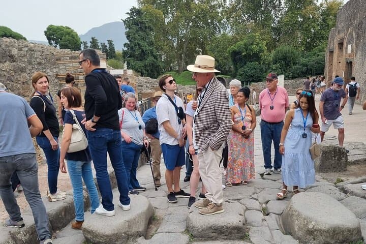 Pompeii : Shared Tour with Archaeologist Guide and Ticket Included