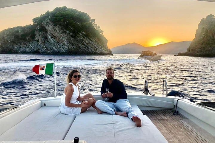 Sunset Cruise & Dinner Stop, Depart from any Amalfi Coast town!